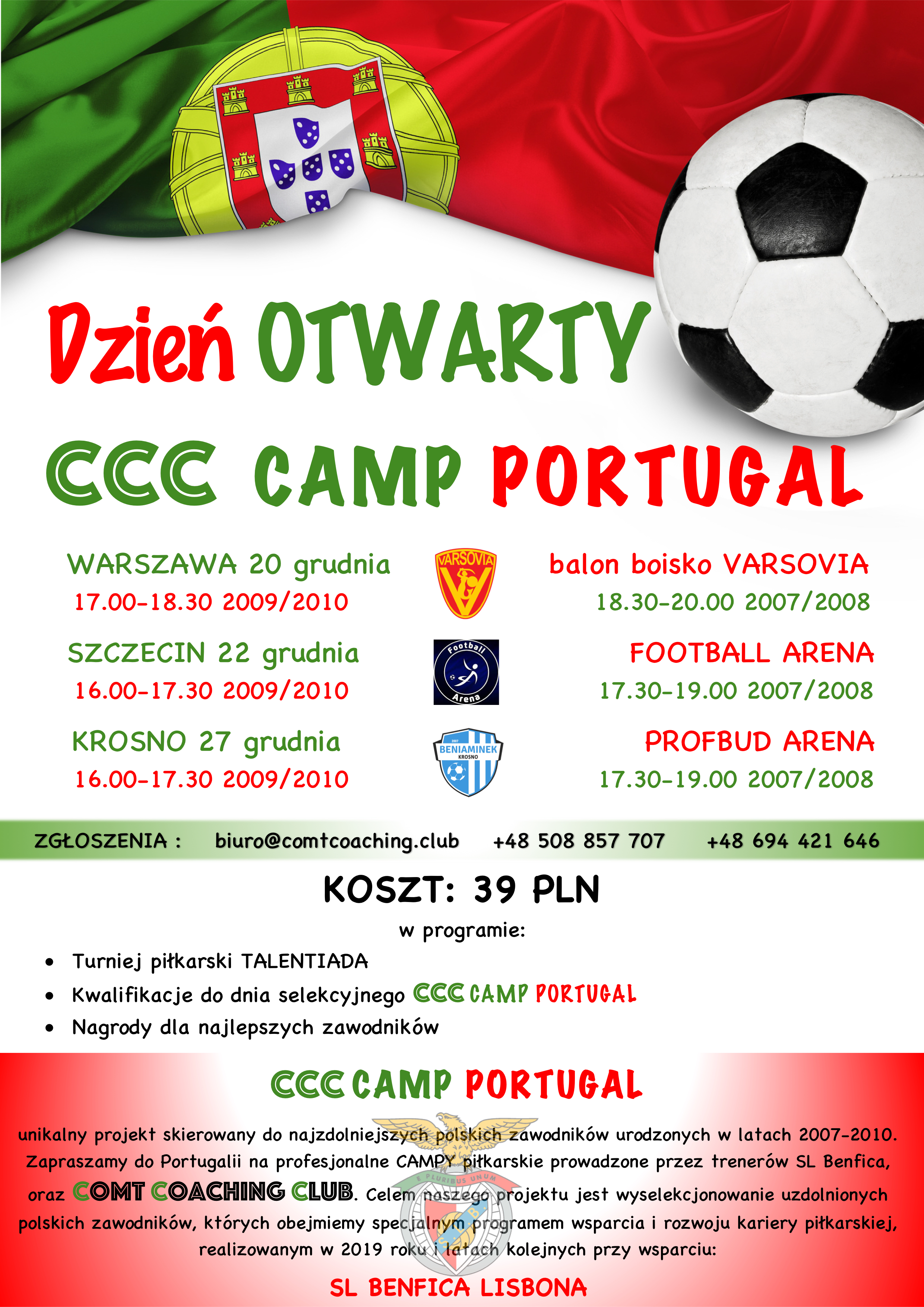Dzien otwarty CAMP PORTUGAL 20181