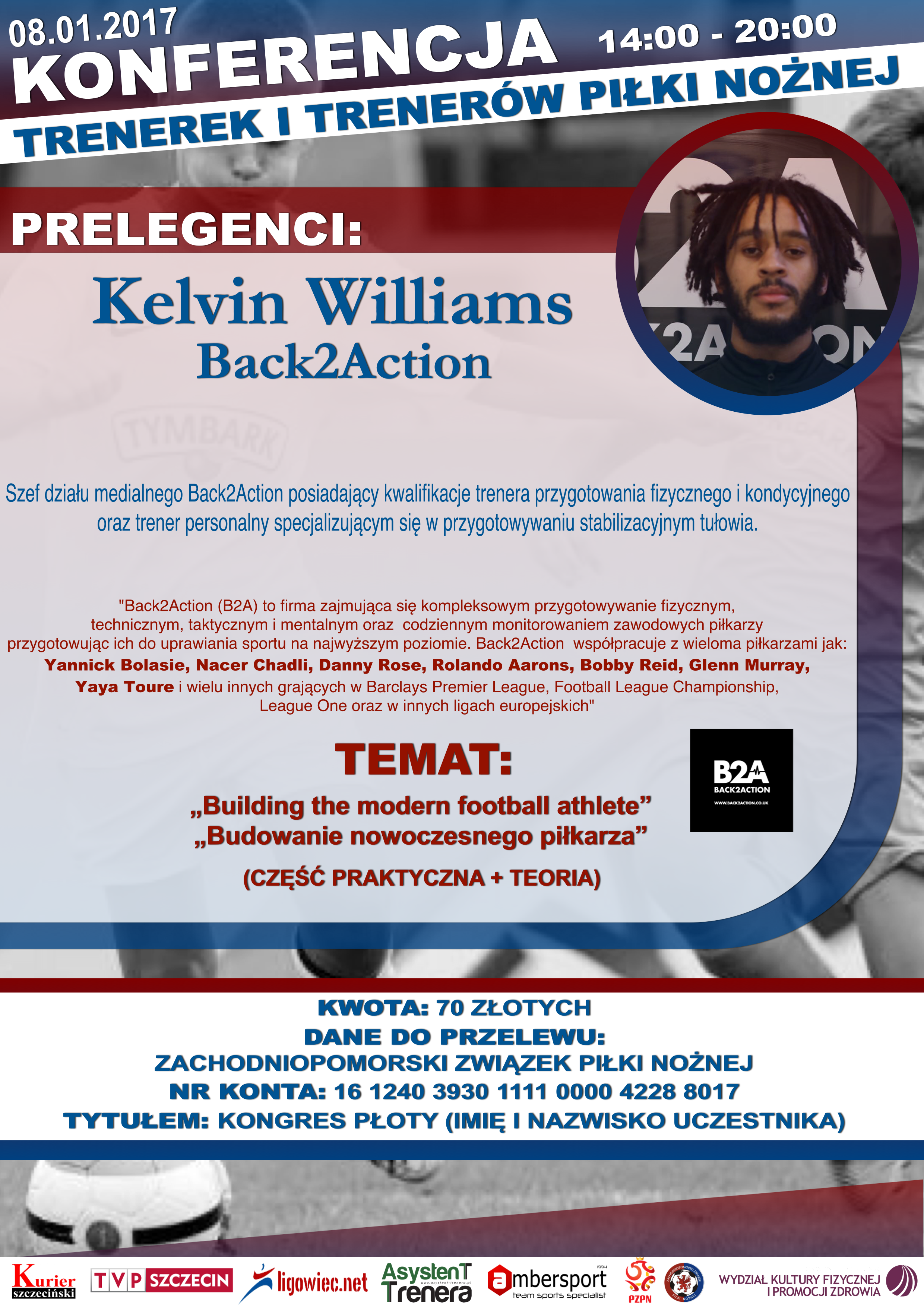 KONWENT Back2Action Kelvin Wlliams