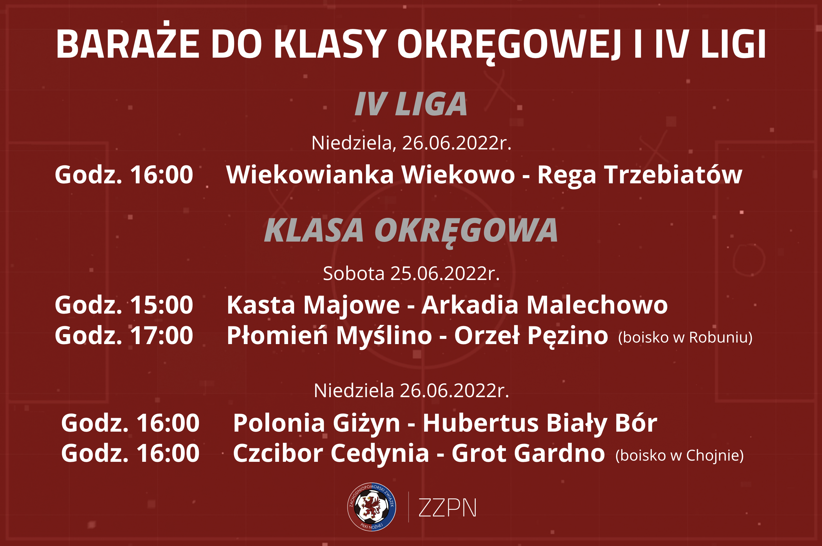 pary barażowe cze 2022